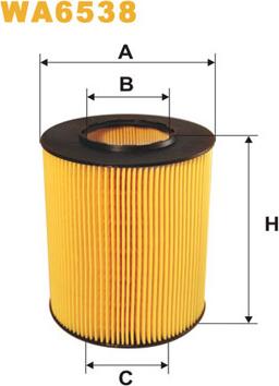 WIX Filters WA6538 - Air Filter, engine autospares.lv