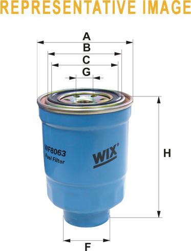 WIX Filters WF10216 - Fuel filter autospares.lv