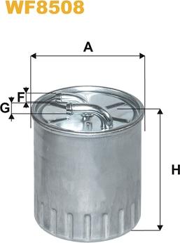 WIX Filters WF8508 - Fuel filter autospares.lv