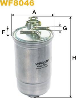 WIX Filters WF8046 - Fuel filter autospares.lv