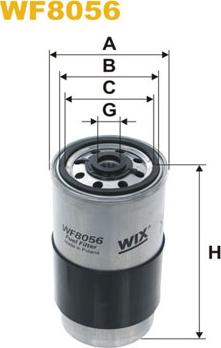WIX Filters WF8056 - Fuel filter autospares.lv