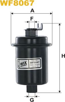 WIX Filters WF8067 - Fuel filter autospares.lv