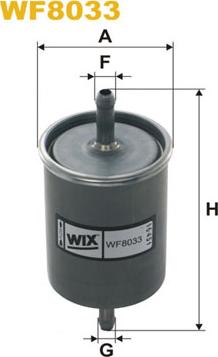WIX Filters WF8033 - Fuel filter autospares.lv