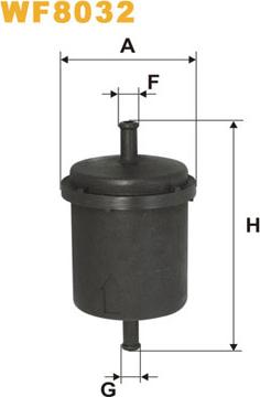 WIX Filters WF8032 - Fuel filter autospares.lv