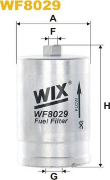 WIX Filters WF8029 - Fuel filter autospares.lv