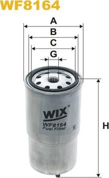WIX Filters WF8164 - Fuel filter autospares.lv