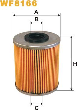 WIX Filters WF8166 - Fuel filter autospares.lv
