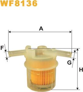 WIX Filters WF8136 - Fuel filter autospares.lv