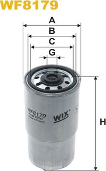 WIX Filters WF8179 - Fuel filter autospares.lv