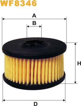 WIX Filters WF8346 - Fuel filter autospares.lv