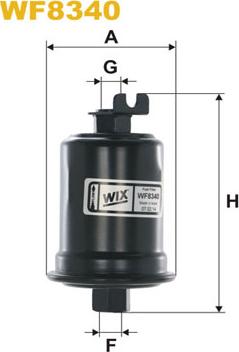 WIX Filters WF8340 - Fuel filter autospares.lv