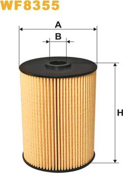 WIX Filters WF8355 - Fuel filter autospares.lv