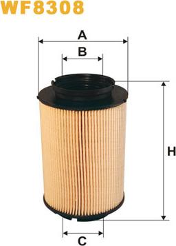 WIX Filters WF8308 - Fuel filter autospares.lv