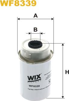 WIX Filters WF8339 - Fuel filter autospares.lv