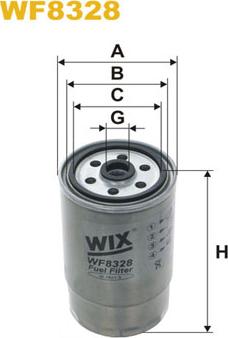 WIX Filters WF8328 - Fuel filter autospares.lv