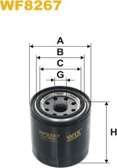 WIX Filters WF8267 - Fuel filter autospares.lv