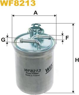 WIX Filters WF8213 - Fuel filter autospares.lv