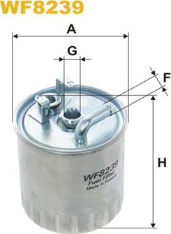 WIX Filters WF8239 - Fuel filter autospares.lv