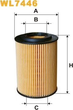 WIX Filters WL7446 - Oil Filter autospares.lv