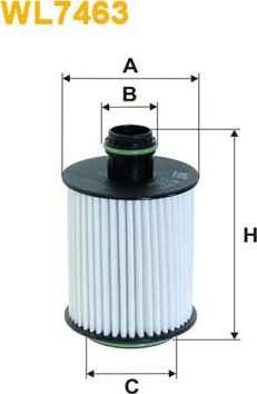 WIX Filters WL7463 - Oil Filter autospares.lv