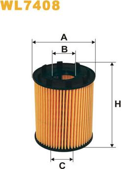 WIX Filters WL7408 - Oil Filter autospares.lv