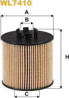 WIX Filters WL7410 - Oil Filter autospares.lv