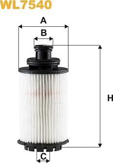 WIX Filters WL7540 - Oil Filter autospares.lv