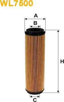 WIX Filters WL7500 - Oil Filter autospares.lv