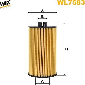 WIX Filters WL7583 - Oil Filter autospares.lv