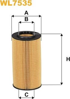 WIX Filters WL7535 - Oil Filter autospares.lv