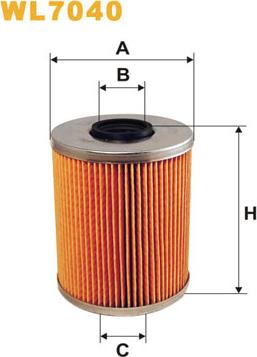 WIX Filters WL7040 - Oil Filter autospares.lv