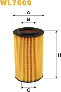 WIX Filters WL7009 - Oil Filter autospares.lv