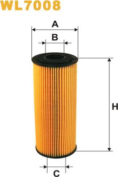 WIX Filters WL7008 - Oil Filter autospares.lv