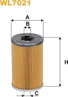 WIX Filters WL7021 - Oil Filter autospares.lv