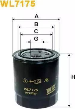 RIDER RD.1430WL7175 - Oil Filter autospares.lv