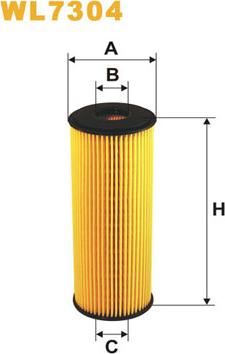 WIX Filters WL7304 - Oil Filter autospares.lv