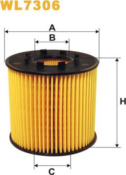 WIX Filters WL7306 - Oil Filter autospares.lv