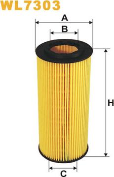 WIX Filters WL7303 - Oil Filter autospares.lv