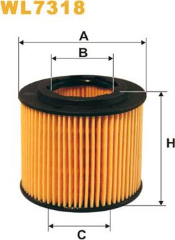 WIX Filters WL7318 - Oil Filter autospares.lv