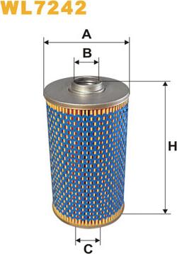 WIX Filters WL7242 - Oil Filter autospares.lv