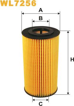 WIX Filters WL7256 - Oil Filter autospares.lv