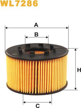 WIX Filters WL7286 - Oil Filter autospares.lv