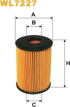 WIX Filters WL7227 - Oil Filter autospares.lv