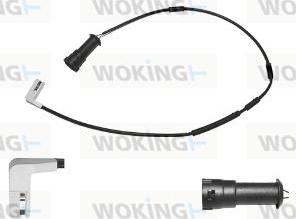 Woking 001044 - Warning Contact, brake pad wear autospares.lv
