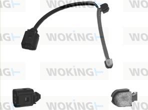 Woking 001041 - Warning Contact, brake pad wear autospares.lv
