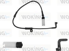 Woking 001055 - Warning Contact, brake pad wear autospares.lv