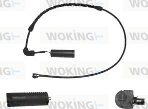 Woking 001050 - Warning Contact, brake pad wear autospares.lv