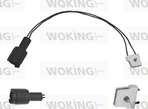 Woking 001005 - Warning Contact, brake pad wear autospares.lv
