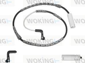 Woking 001081 - Warning Contact, brake pad wear autospares.lv