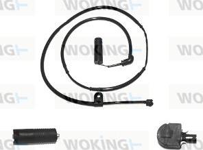 Woking 001074 - Warning Contact, brake pad wear autospares.lv